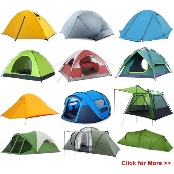 Weatherproof 220x130cm 8.4lbs Outdoor Camping Tent