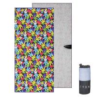 Serviette de plage à séchage rapide portable de Microfiber de sublimation pour surfer