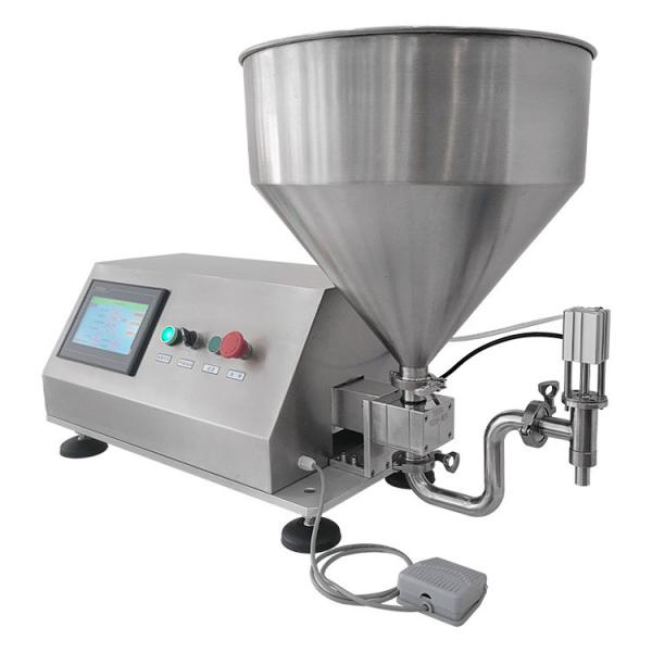 Semi-automatic Rotary Gear Pump Grease Thick Liquid Weighing Cream Filling Machine