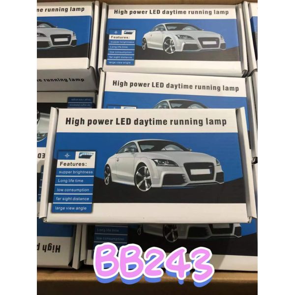 Waterproof Driving Headlight Lamp White Yellow DRL LED Daytime Running Lights