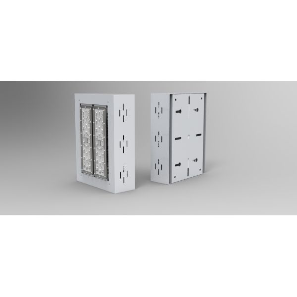 el toldo de 50w 100w 150w IP65 LED enciende la instalación ahuecada para la gasolinera