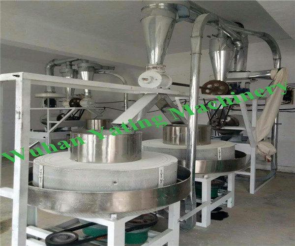 Stone Organic Corn  Flour Mill Machine  Flour Making Machine 10-100 Ton Per Day