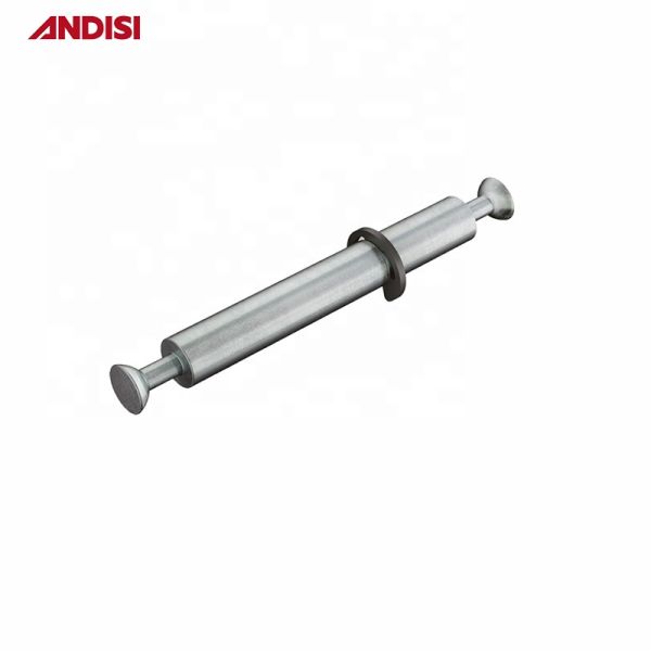 24 64MM/34 84MM Furniture Hardware Mini Fix Double Ended Bolt Connecting Dowel Steel Rod