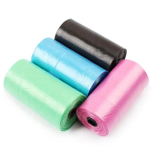 Cheiro de Limão Verde Colete de Resíduos reciclado Saco de cocô para cães