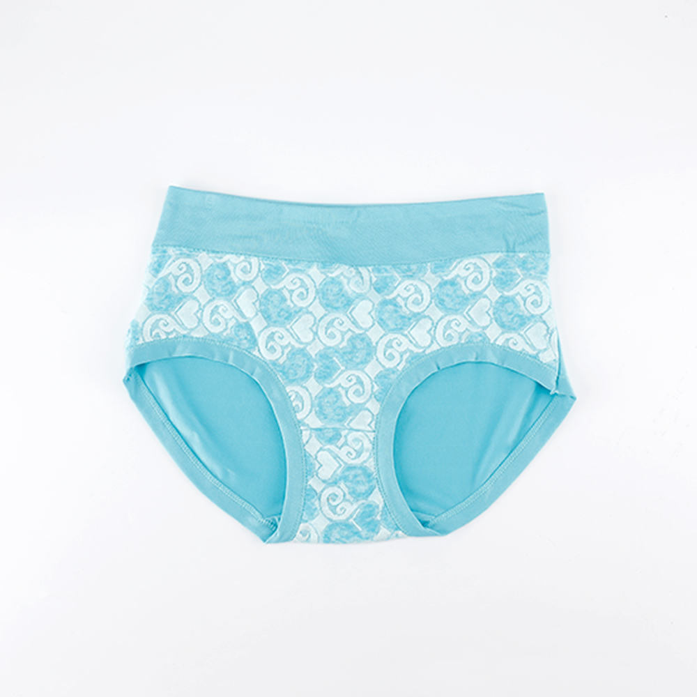 Wholesale High Quality Soft Comfy Women Brief Boxers Fashionable Jacquard Panties 2024 New Design Underpants for Lady