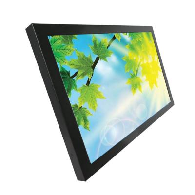 24 do PC legível do painel da luz solar do PC do painel da polegada IP65 chassis de aço com o processador central J1900