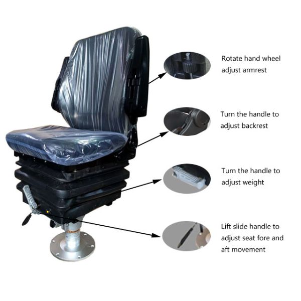 Механическое подвесное сиденье для пилотов судов Сиденье командования яхт Морские суда Сиденья для продажи