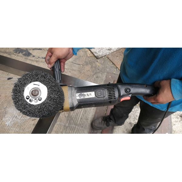 Диск резки по окружности абразивного диска 150*100*22mm нейлона черноты твердости q