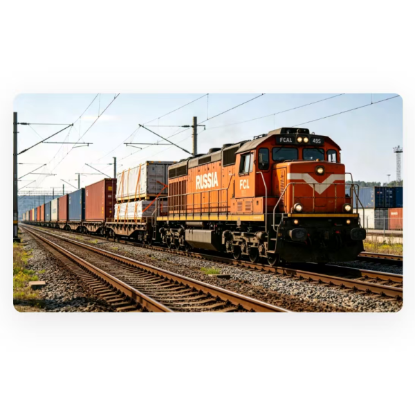 FCL Oversized Heavy Shipping Services With Sea Rail Multimodal Freight Services