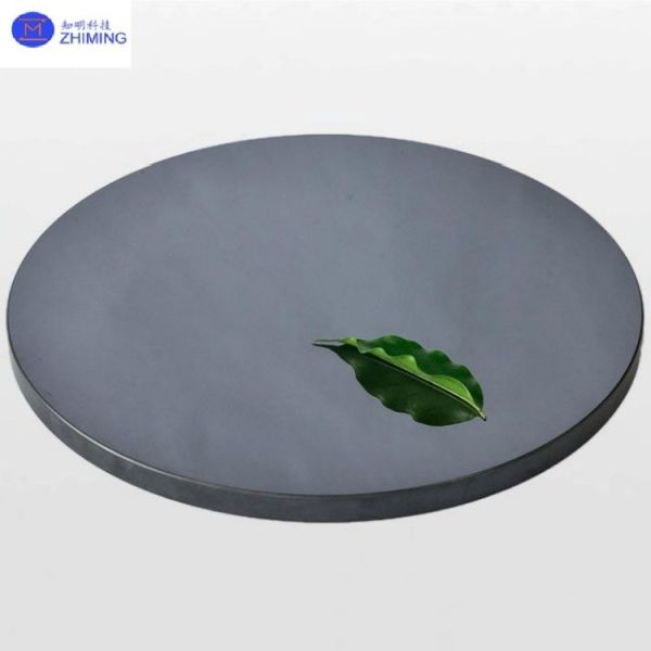 Custom Silicon Carbide (SiC) Stepped Ceramic Plate for Semiconductor Equipment
