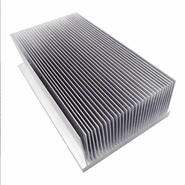 Zinc Plated CNC Aluminum Heatsink Profile Custom For Motor Display