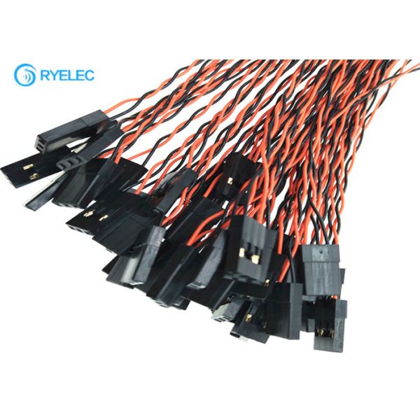 3 P Dupont Plug 2.54mm Pitch To Jst Zh Custom Wire Harness With UL1571 28awg Cable