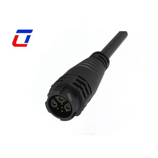 3+5 Pin M19 Male Female Cable Connectors 300V Waterproof Quick Disconnect Connectors