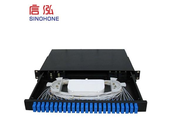 Reliability Optical Fiber Distribution Box 48 Core 40 Mm Fiber Shock Resistance 750N