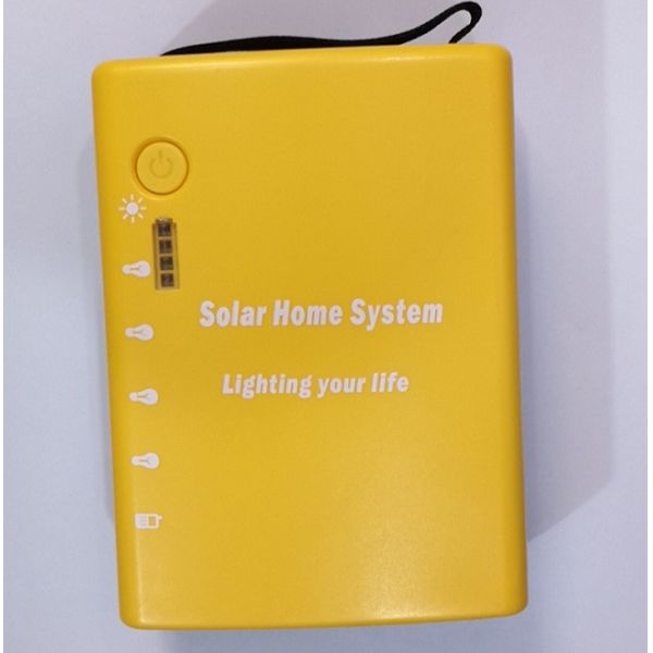Наружные портативные системы солнечного освещения DC 9V с перезаряжаемой свинцово-кислотной батареей