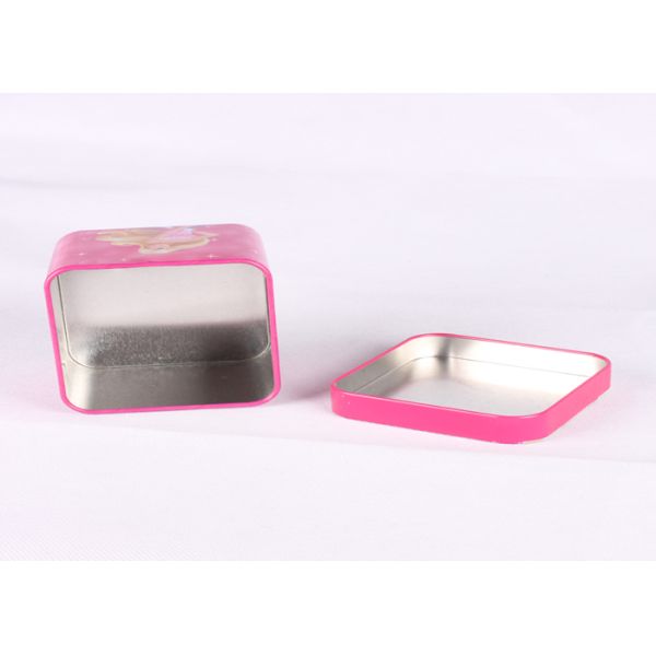 Tinplate Metal Square Candy Gift Tins
