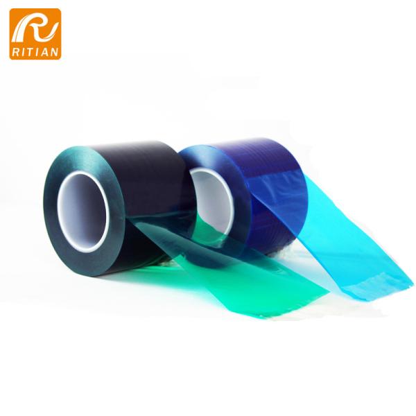 PE Self Adhesive Stainless Steel Protective Film Metal Surface Wrapping Film 50 Mic RoHS Cetificated Tape
