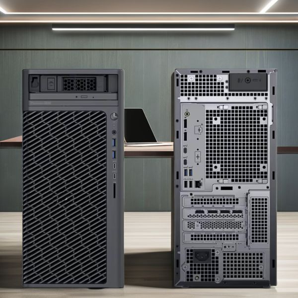 Intel Processor Dell Workstation 3680 Tower Workstation T3680 I5-14600 32GB DDR5 1TB SSD 8GB Memory
