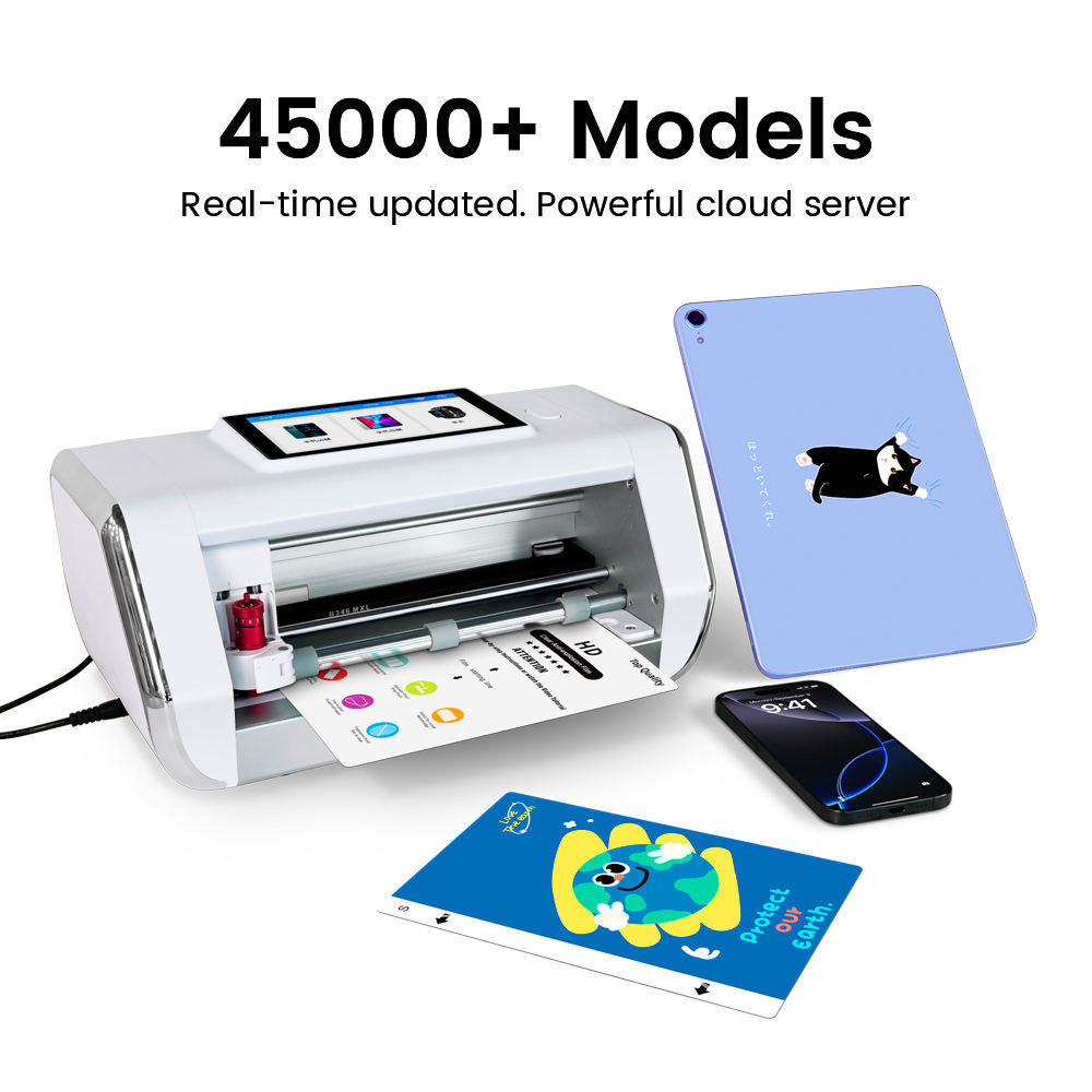 Wholesale Intelligent Mini Mobile Phone Film Cutter Plotter Unlimited TPU Hydrogel Smartphone Screen Protector Cutting Machine