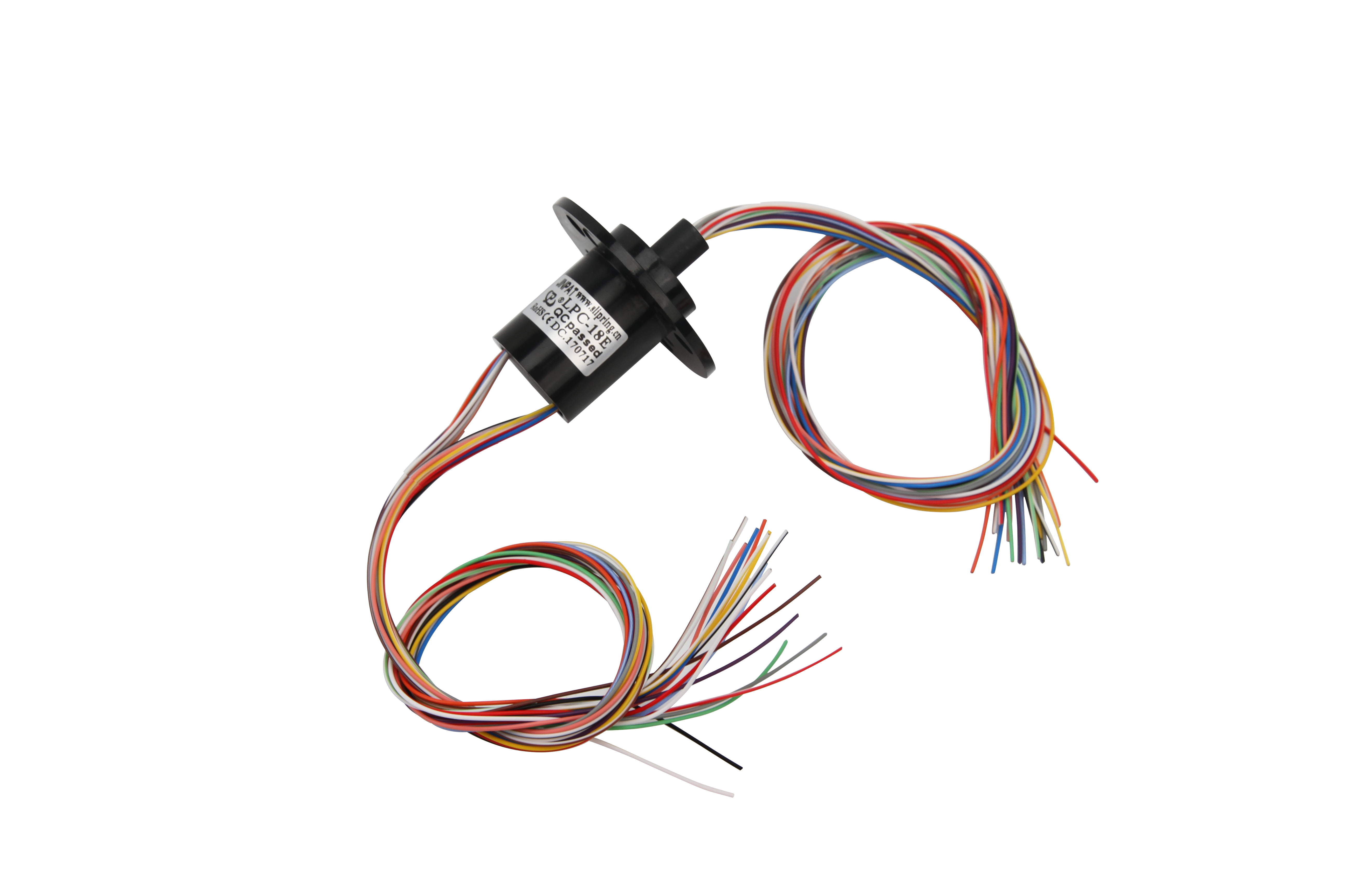 Миниатюра через соединение CKT 2A IP54 кольца выскальзывания 18 скважины роторное оптически роторное