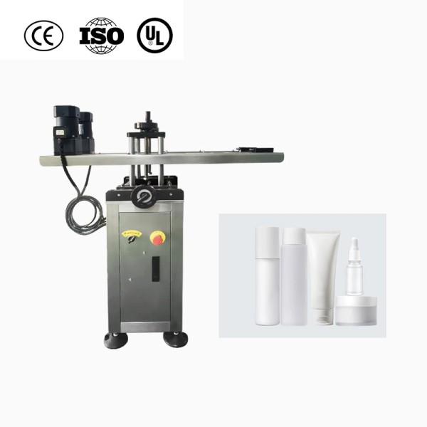 Side Grip Bottle Conveyor with 10-160mm Adjustment Range, Variable Speed Control, and Stable Side Gripping for Secure Bottle Transfer
