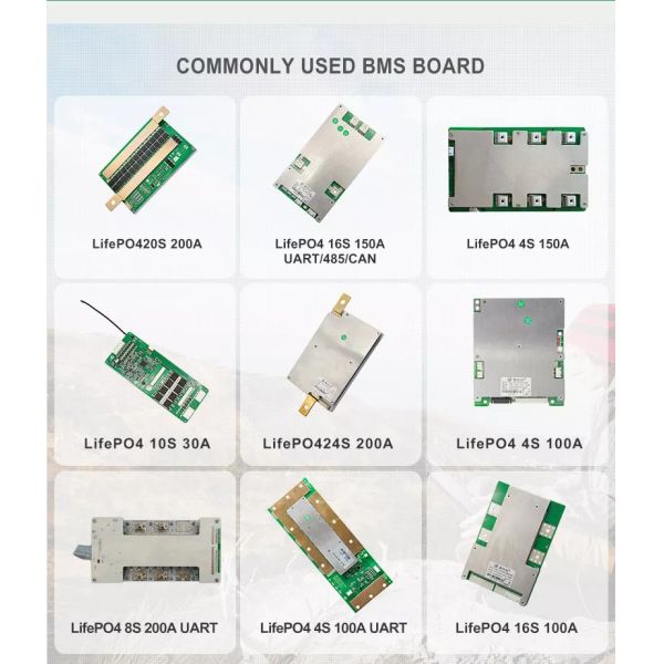 preto solar da bateria de lítio do carro do li-íon 100ah 1280Wh Lifepo4 do inversor 12v
