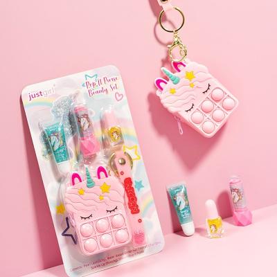 Sparkle And Play Kids Makeup Kit Portable Travel Friendly Non Toxic