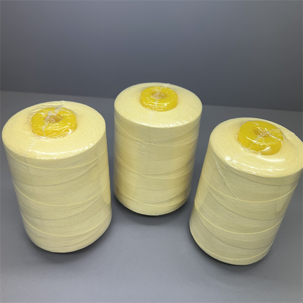 NFPA1971 Para Aramid Sewing Thread Raw Yellow Curtain Rope