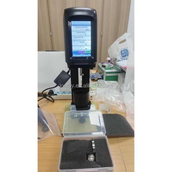 ISO 2884 BS 3900 Dilution Rotational Viscometer Special Viscometer for Paints Coatings Lab Rotating Viscometer Viscosity Meter