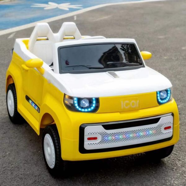 Batería de cuatro ruedas de plástico Bebé Niños Juguete eléctrico con mando a distancia 12V*390*2 Motor