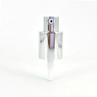 20mm Silver Aluminium Recyclable Lotion Cream Pump High End Cosmetic Packaging