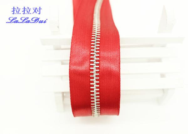 Standard Y / Corn Teeth Long Chain Zipper 5#  48 Inch  Light Purple Tape Customized