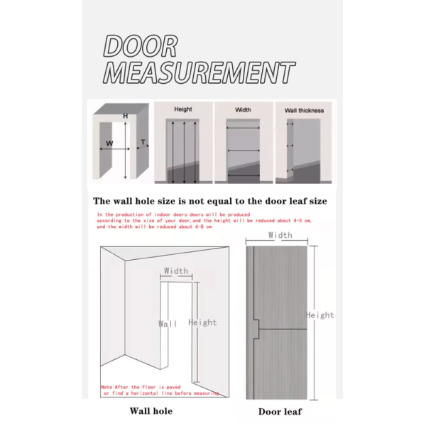 Exterior Room Slab Shaker WPC Door Internal Prehung Wood Composite Other Front Entry Doors for Houses With Smart Lock