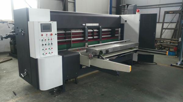 Automatic Chain Cutting Machine , 7.2mm Printing Thickness Carton Die Cutting Machine