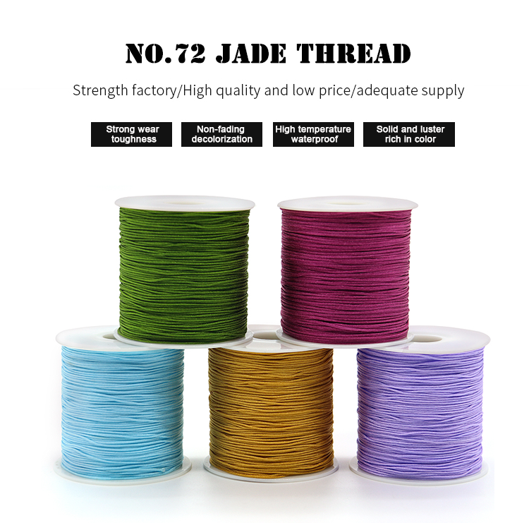 Восковая нить шнурная нить ремень ремень ожерелье веревка бусы для ювелирных изделий