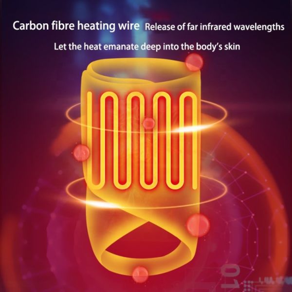 Поясной ремень с подогревом для термотерапии 120 г Электрогрелка для лодыжки 5 В