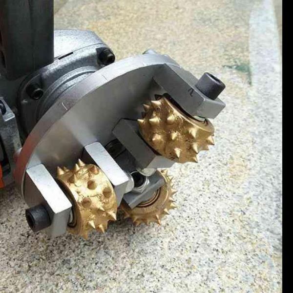 5 Inch Hand Grinder Bush Hammer Plate for Concrete Edge Texturing