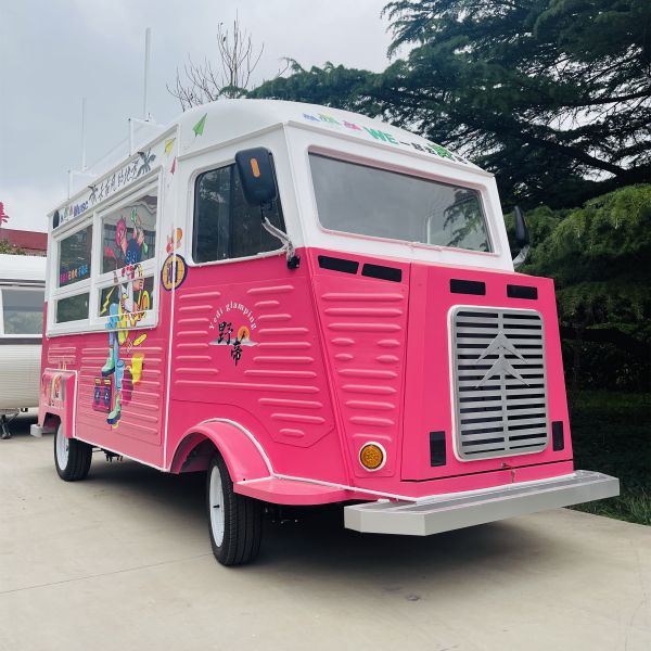 2023 Outlet Multipurpose Electric Mobile Van for Fast Food Snacks Drinks and Coffee
