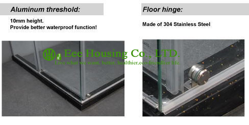 L-Shape Direct Factory Price Exceptional Quality Design Glass Luxury Shower Enclosures Sliding Doors
