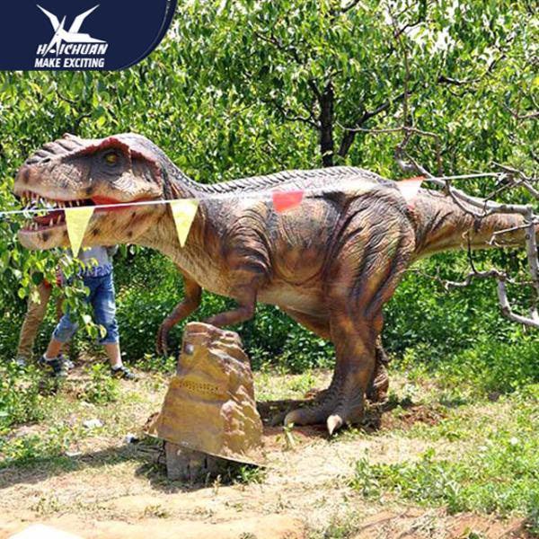 Professional Mechanical Dinosaur Model Animatronic Dino Decoration AC Voltage