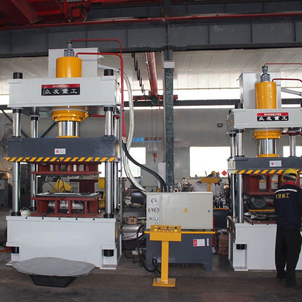 315 Ton 400T 500T Four-column Three-beam Hydraulic Press YQ32 / YD27-315T for Wheelbarrow Making & Cold Stamping (High Accuracy)