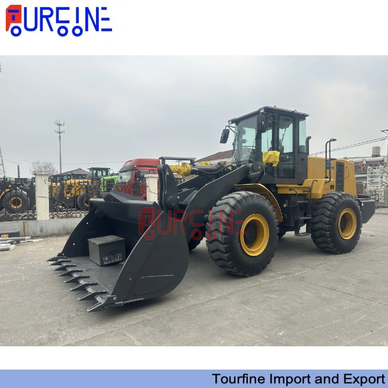 ZL50GN Heavy Duty Wheel Loader with 3CBM Rock Bucket for Mining Construction