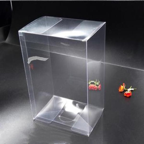 Single Color Printing Recyclable Clear Plastic Folding Boxes