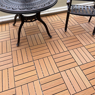 Терраса анти- ультрафиолетовое WPC DIY 120 X 120MM украшая украшать Wpc Mocha деревянный пластиковый составной