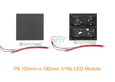 P6 Indoor Full Color Led Display Module 192mm X 192mm 1/16 Scan