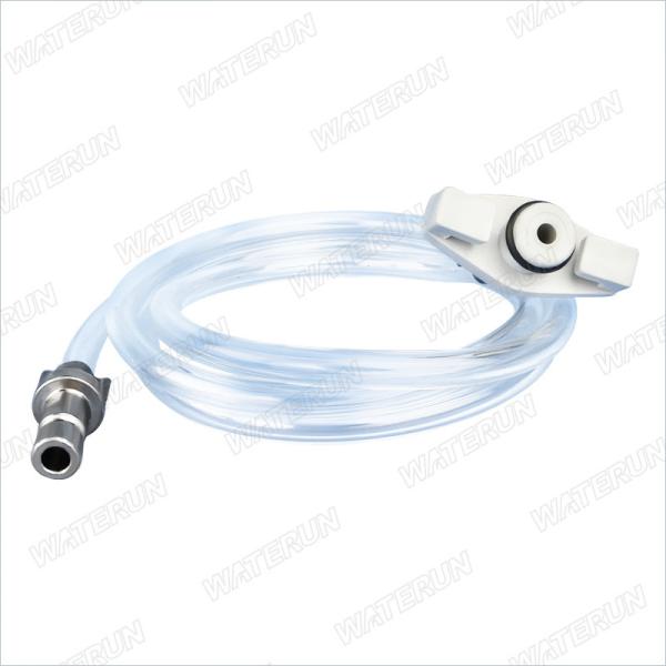 TS White Durable Dispensing Barrels , Plastic Syringe Adapter Set