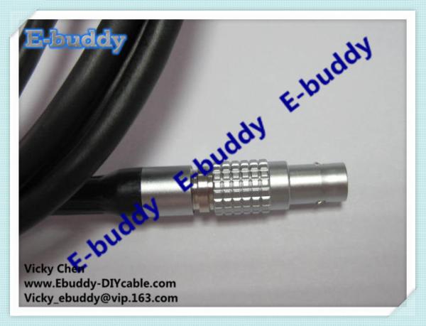 Red camera Ethernet cable Lemo 9pin to RJ45 male cable