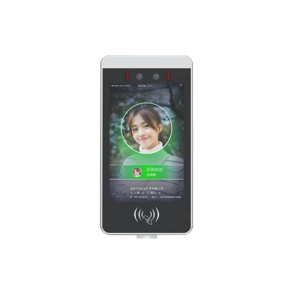 8 Inch Wall-mounted Face Recognition Access Control & Swing Turnstile, Card & Fingerprint All-in-One Attendance Machine System