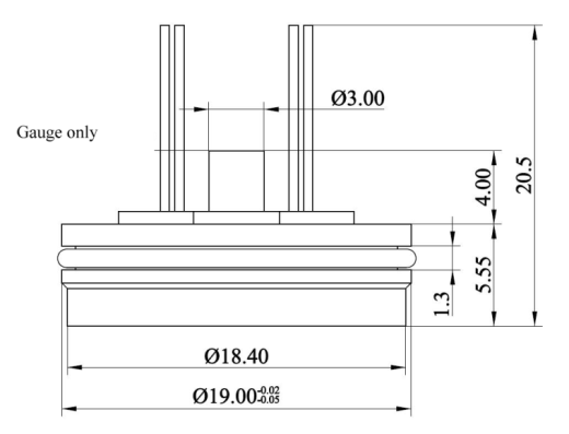 Industrial Thinner Water Pressure Sensor SMP2160 Piezoresistive Transducer