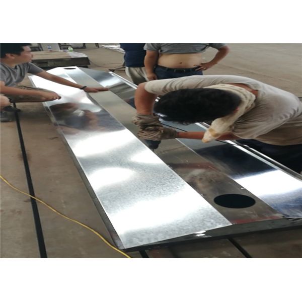 Frameless Module Solar Heating System Power Bracket 20 M Max Building Height